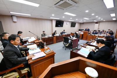 제311회 옥천군의회 제2차 정례회 예산결산특별위원회 제1차회의 의 이미지