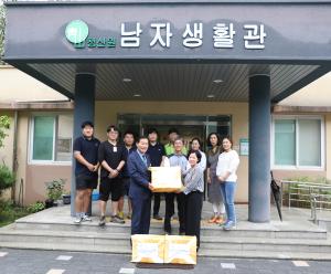 옥천군, 추석 명절 사회복지시설 위문 이미지
