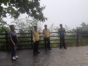 옥천군 박승환 부군수, 관광지 조성현장 현지점검 나서 이미지