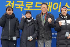 옥천군청 육상팀 백순정 선수, ‘2020 전국 로드레이스 대회’ 2위 수상 이미지