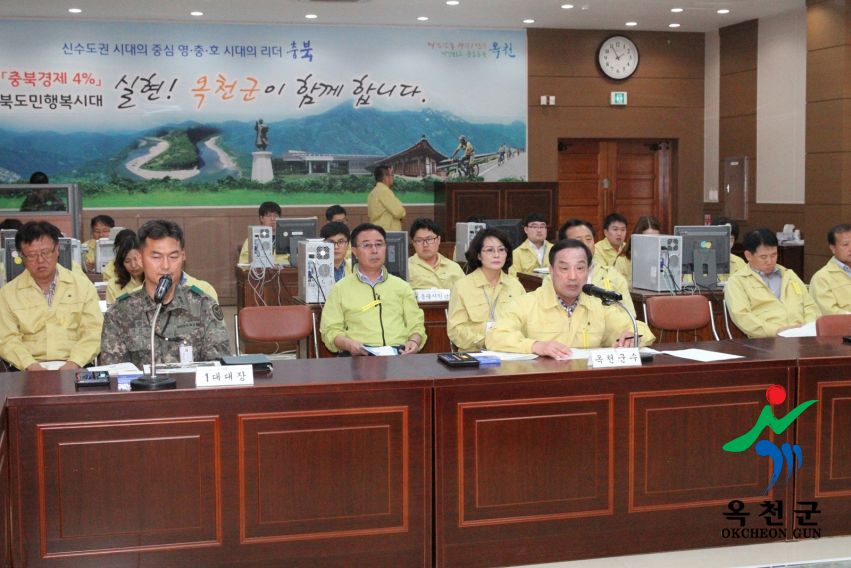 충무훈련 훈련상황 보고회12