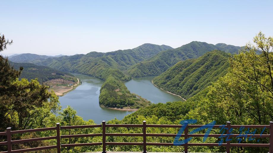 둔주봉 한반도 지형（옥천1경） 1 번째 사진