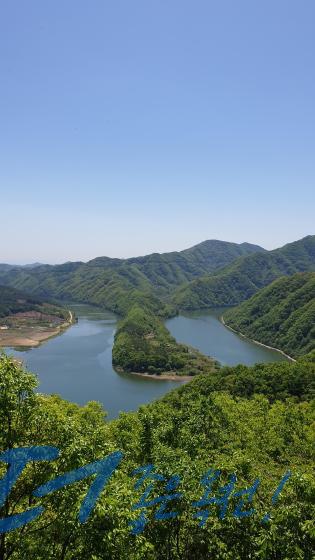 둔주봉 한반도 지형（옥천1경） 4 번째 사진