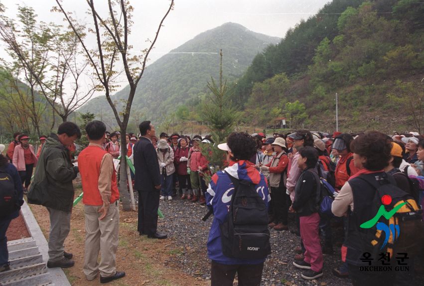 청주 주부클럽 장용산등반2