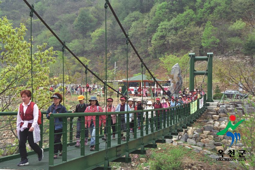 청주 주부클럽 장용산등반7