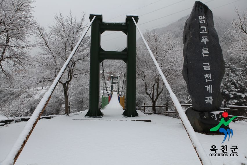 장령산 자연 휴양림 설경6