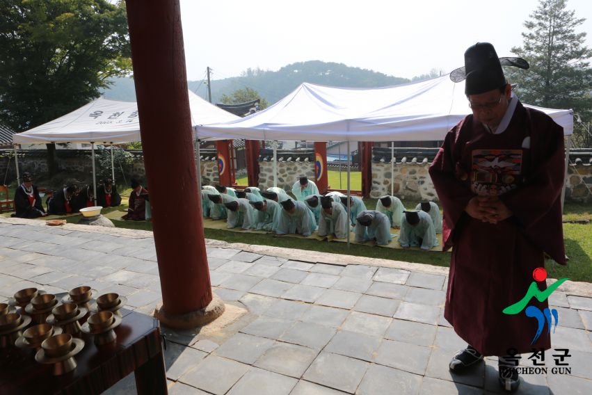 옥천향교 추계 석전제35