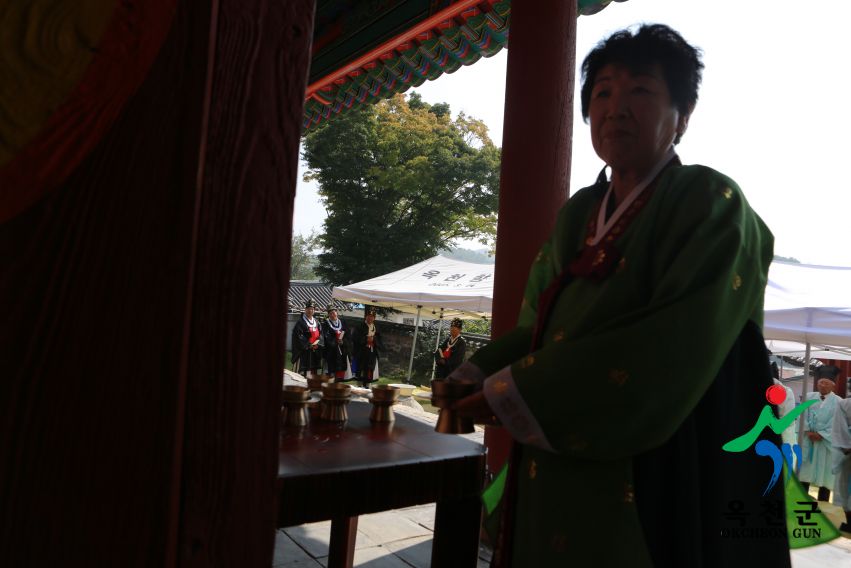 옥천향교 추계 석전제60