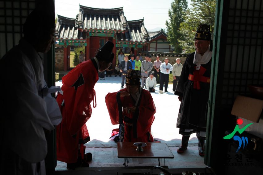 청산 향교 추계 석전제57