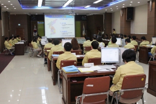 충무훈련 훈련상황 보고회