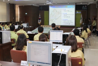 충무훈련 훈련상황 보고회