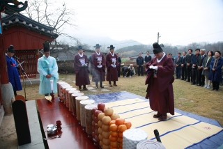 우암 송시열선생 탄신 408주년 숭모제