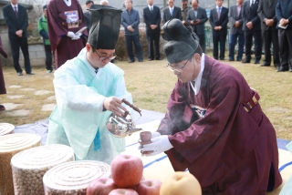 우암 송시열선생 탄신 408주년 숭모제