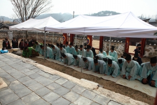 옥천향교 석전제