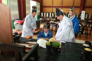 청산향교 석전제