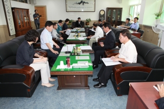 옥천군의회 정례간담회