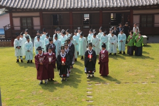 옥천향교 추계 석전제