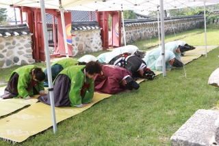 옥천향교 추계 석전제