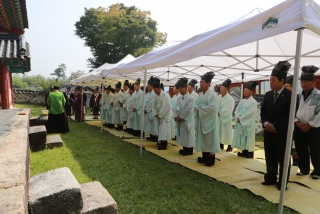 옥천향교 추계 석전제