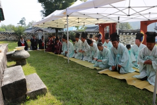 옥천향교 추계 석전제