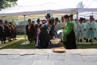 옥천향교 추계 석전제
