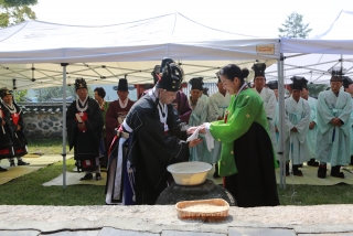 옥천향교 추계 석전제