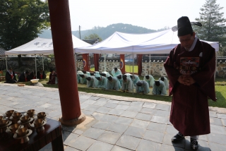 옥천향교 추계 석전제