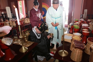 옥천향교 추계 석전제