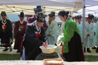옥천향교 추계 석전제