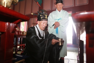 옥천향교 추계 석전제