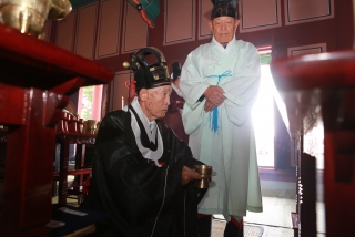 옥천향교 추계 석전제