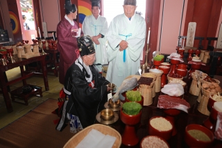 옥천향교 추계 석전제