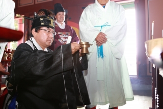 옥천향교 추계 석전제