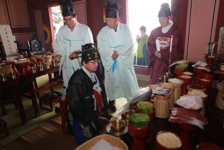 옥천향교 추계 석전제