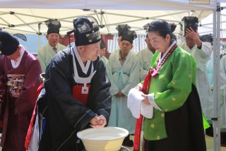 옥천향교 추계 석전제