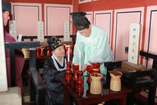 옥천향교 추계 석전제