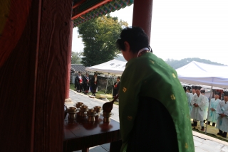 옥천향교 추계 석전제