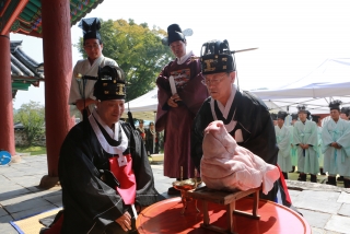 옥천향교 추계 석전제