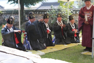 옥천향교 추계 석전제