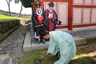 옥천향교 추계 석전제