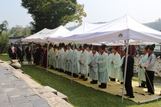 옥천향교 추계 석전제