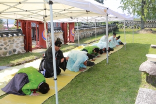 옥천향교 추계 석전제