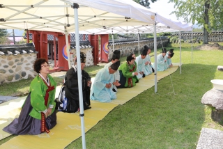 옥천향교 추계 석전제