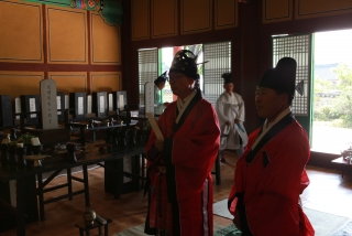 청산 향교 추계 석전제