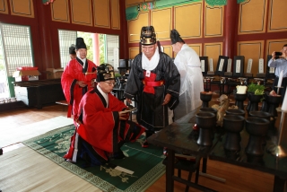 청산 향교 추계 석전제