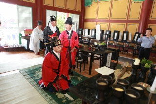 청산 향교 추계 석전제