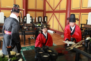 청산 향교 추계 석전제