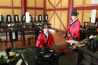 청산 향교 추계 석전제
