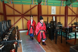 청산 향교 추계 석전제