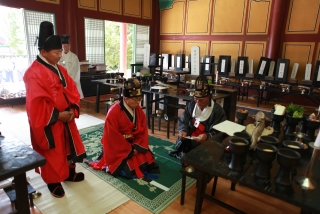 청산 향교 추계 석전제